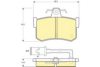 GIRLING 6104869 Brake Pad Set, disc brake